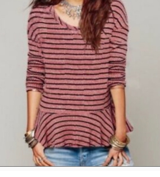 Free People Tops - We The Free Thermal Peplum top